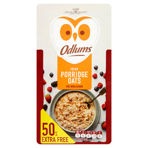 Odlums Porridge Oatflakes 1kg +50% Free x10