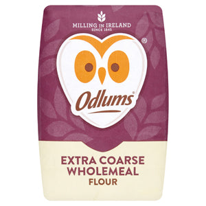 Odlums Wholemeal Extra Coarse Flour 2kg x8