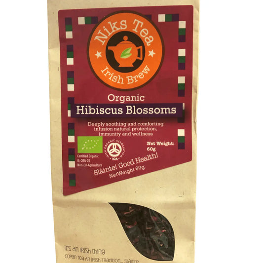 Organic Hibiscus (Good For The Heart) Tea - Niks Tea X4