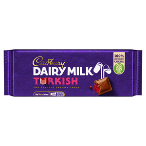 Cadbury Dairy Milk Turkish  (54 g) Bars box of 48
