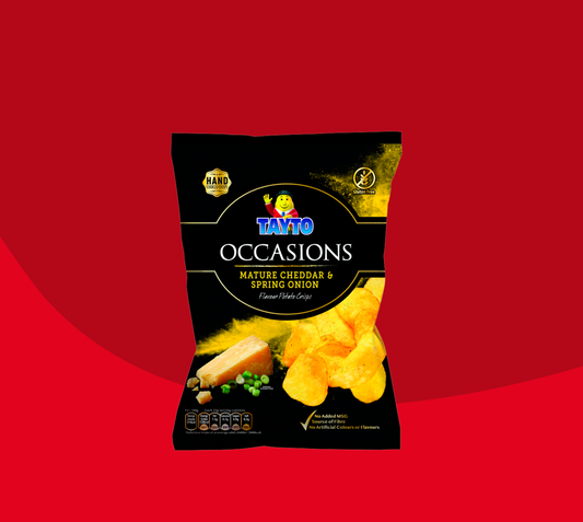 Tayto Occasions Cheese & Onion box of 47g x 32