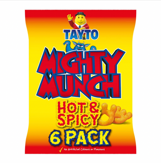 Tayto 6pk Mighty Munch X
