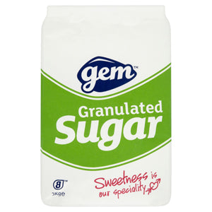 Sugar White Granulated 3Kg x1 (Gem)
