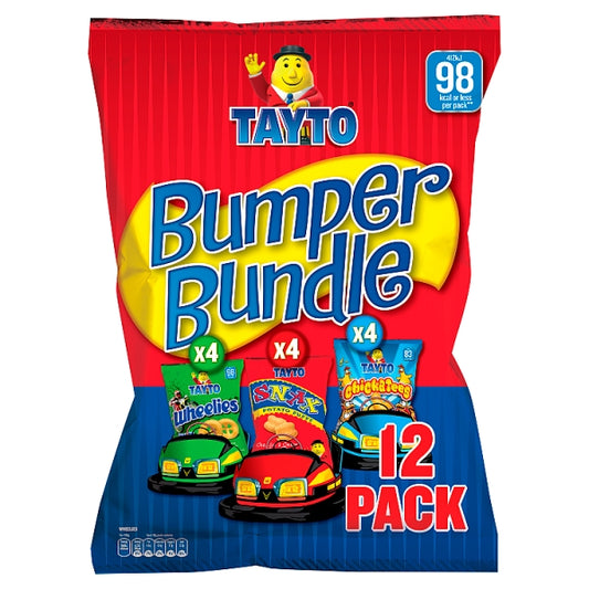 Tayto Bumper Bundle Crisps 12 Pack (17 g) x12