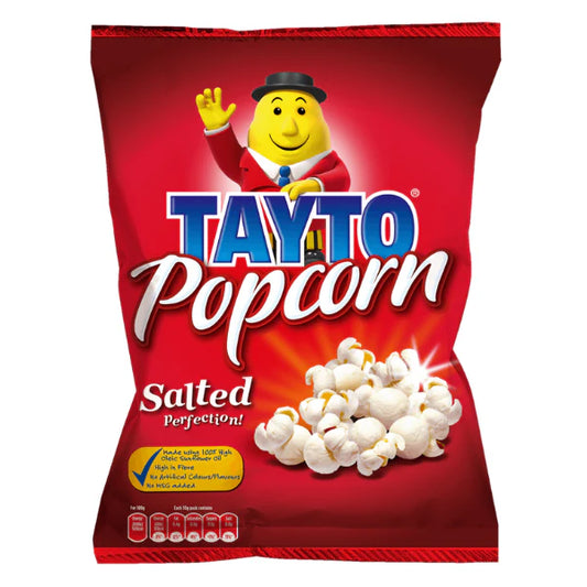 Tayto Popcorn Pleasure 30G X 40