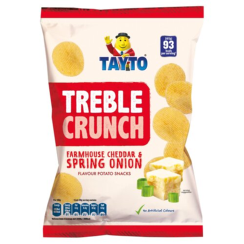 Tayto Treble Crunch Cheese & Onion 20g x 48