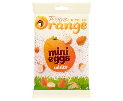 Terrys Chocolate Orange Mini Eggs White 80g X12