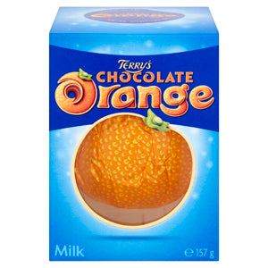 Terrys Orange BALL Milk Choc 157g x12