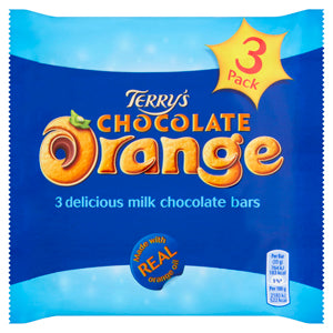 Terrys Orange Bar Milk Multi 3pk x16