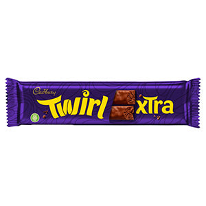 Cadbury Dairy Milk Twirl Extra  (54 g) Bars box of 36