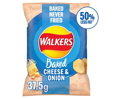 Walkers Baked Cheese & Onion Flavour 37.5g x32