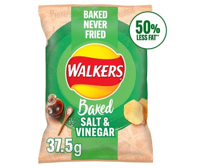Walkers Baked Salt & Vinegar Flavour 37.5g x32