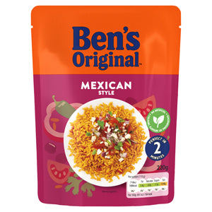 Bens Exp RTH Mexican Rice 220g x6