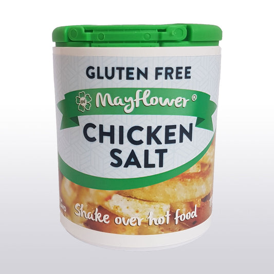 Mayflower Chicken Salt Gluten Free  Retail size 110g shaker x6